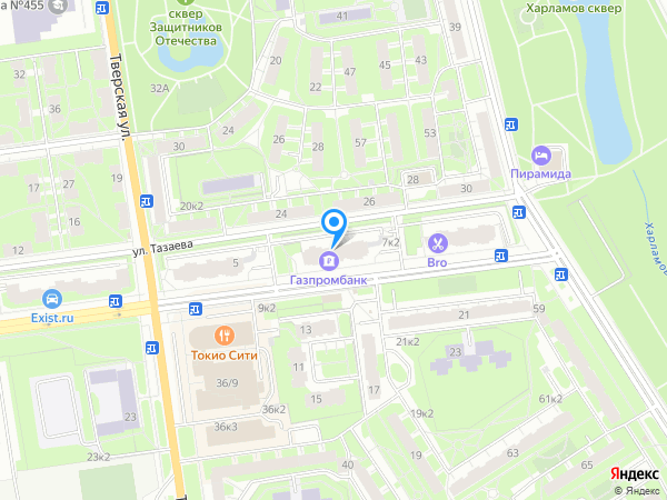 Стоматологический центр Мой Зубной по адресу Тазаева (Колпино), 7 на карте