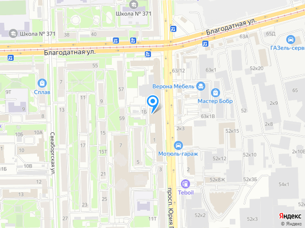 ГК Экотон по адресу пр. Ю. Гагарина д.1 на карте