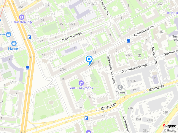 АЛИСА по адресу ул. Балтийская, д. 3 на карте