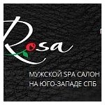 логотип компании Rosa мужской Spa салон