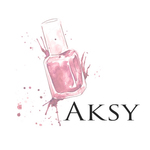 логотип компании Aksy Nails