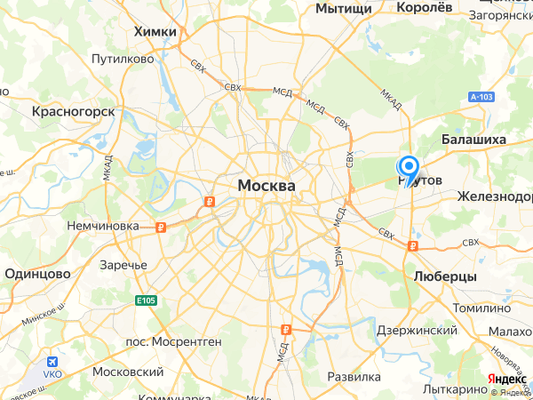 Компании на карте