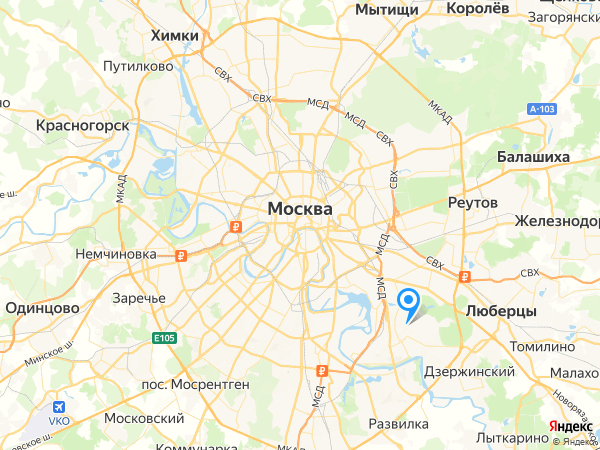 Компании на карте