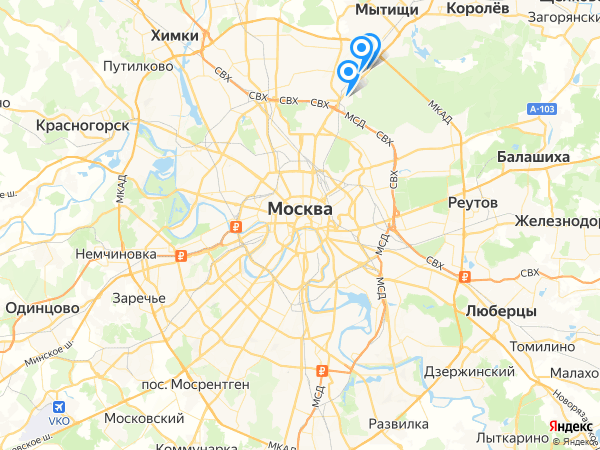 Компании на карте