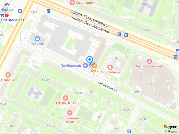 АльфаДСП на карте
