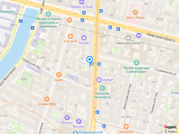 ЛИКСДЕНТ, стоматологическая клиника на карте