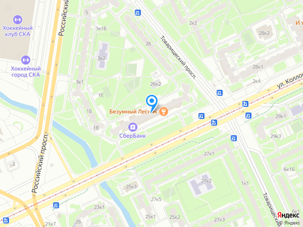 Школа балета Kasok. Хореография и балет для детей по адресу Коллонтай 24/2 на карте