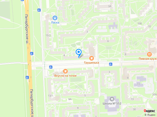 Егорова Анна Дмитриевна на карте