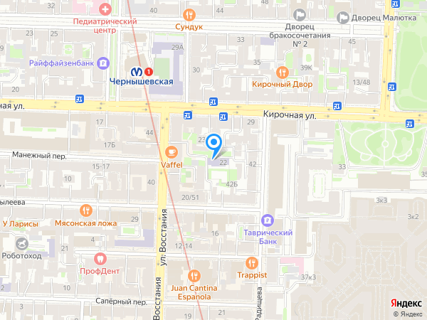 Детский сад 123, Центральный район на карте