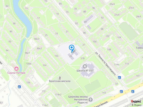 Детский сад 34, Кировский район на карте