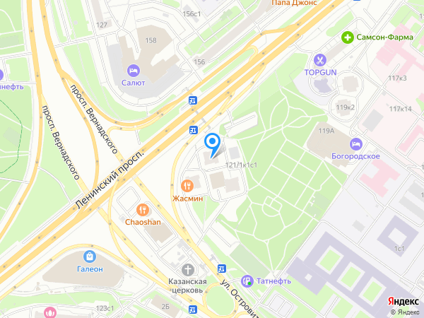 Стоматология АНТИКА на карте
