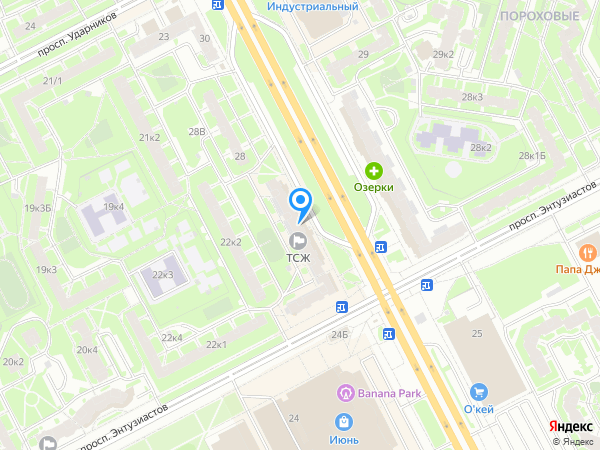 В Zone Красоты на карте