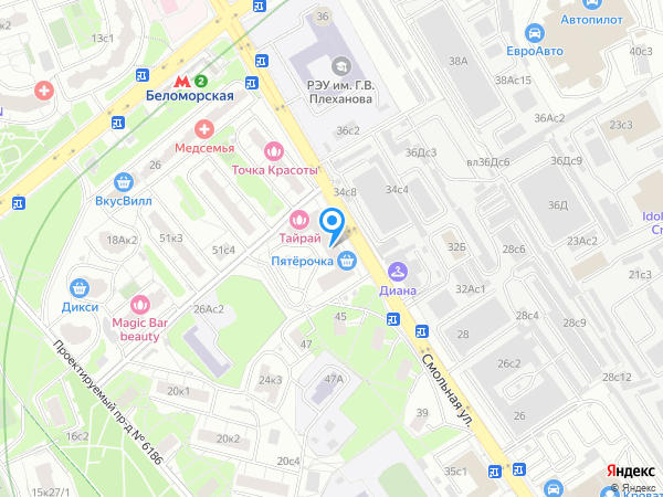 Стоматологическая клиника 32 ДЕНТ на карте