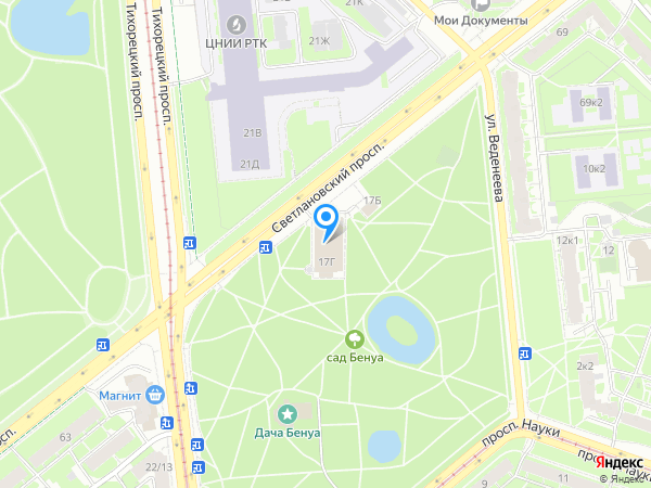 Ферма Бенуа на карте