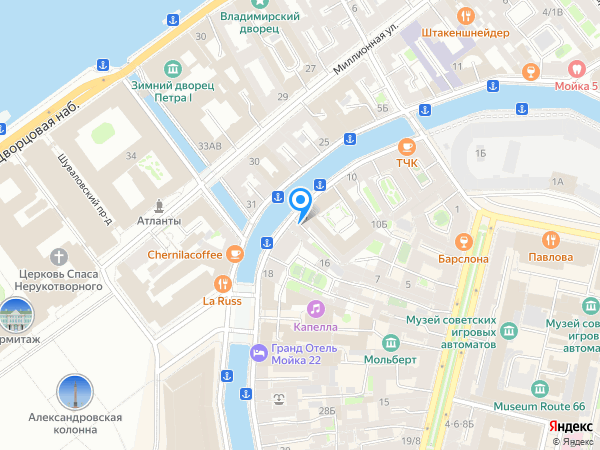 Пушка ИНН на карте