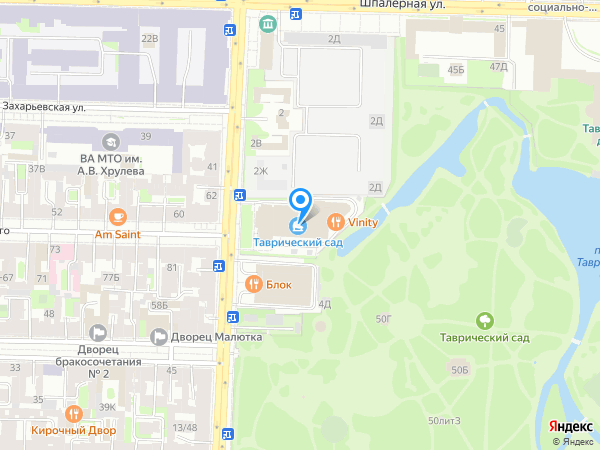 Блок на карте