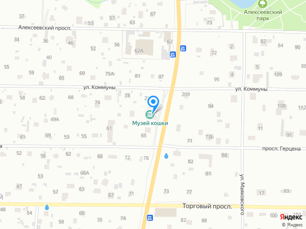 Элвет на карте