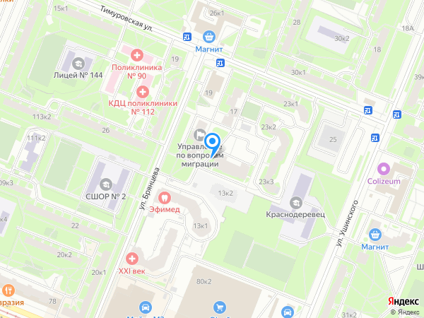 Pin Kod на карте