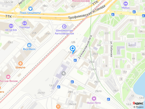 Кармента на карте