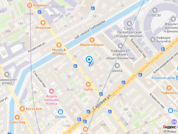 Петербургские тайны на карте