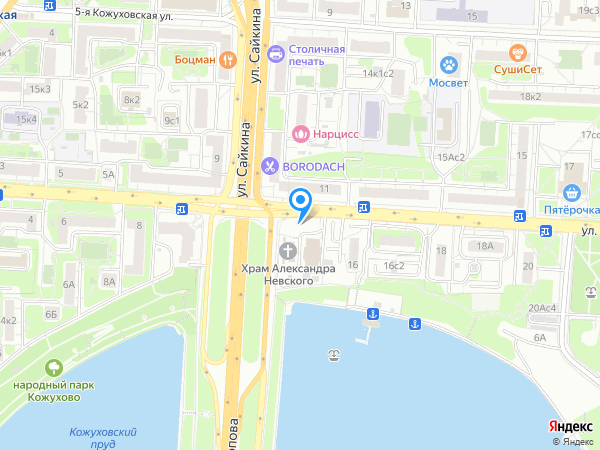 ОЦЕНКА МОСКВА на карте