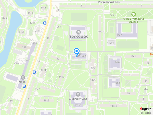 Детский сад 43, Красносельский район на карте