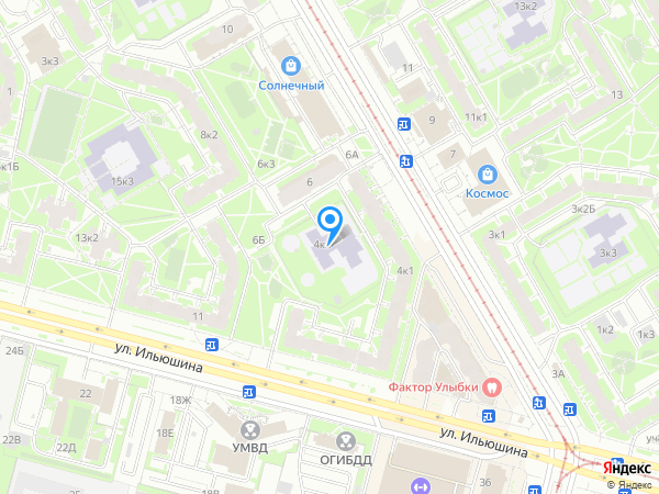 Детский сад 78, Приморский район на карте