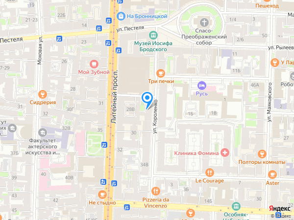 Детский сад 8, Центральный район на карте