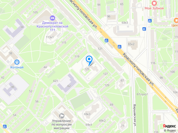 Клиника «АрсВита» на карте