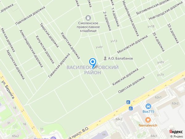 Полифас на карте