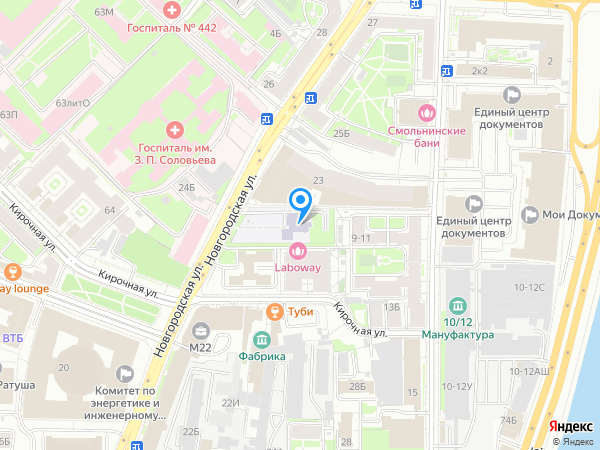 Детский сад 144, Центральный район на карте