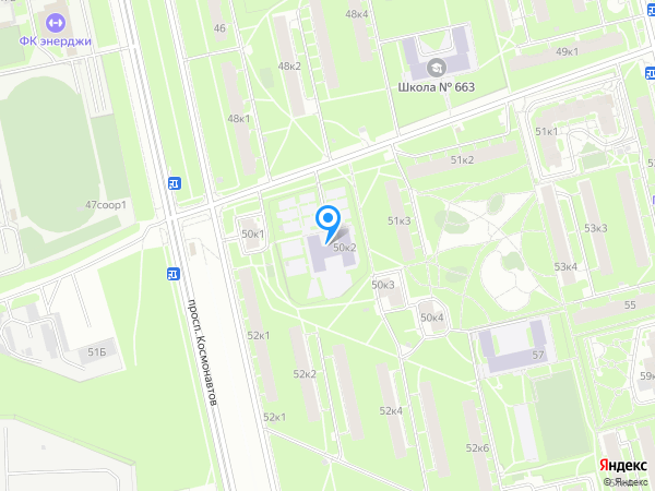 Детский сад 33, Московский район на карте