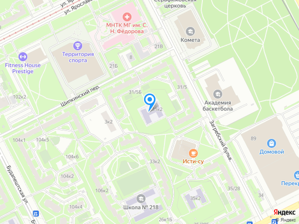 Детский сад 44, Фрунзенский район на карте