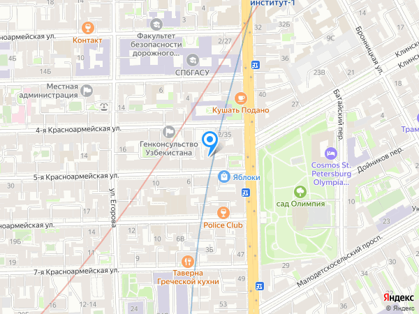 Стоматология доктора Будовского на карте