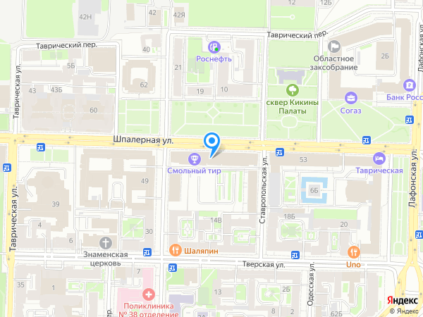 Липатова Ю.В. на карте