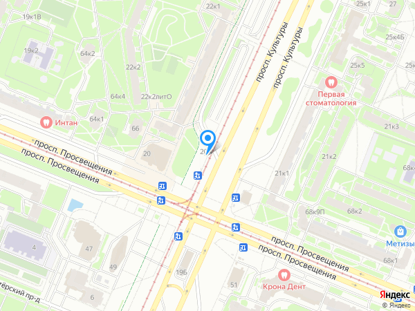 Крыша на карте