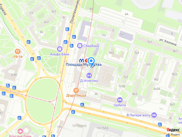 D-athletics на карте