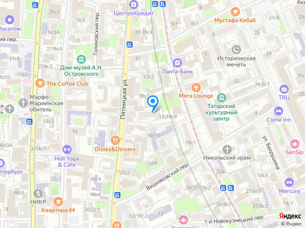 Надежды Кривошеевой на карте