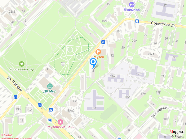 Стоматология ДЕНТАПРОФИТ на карте