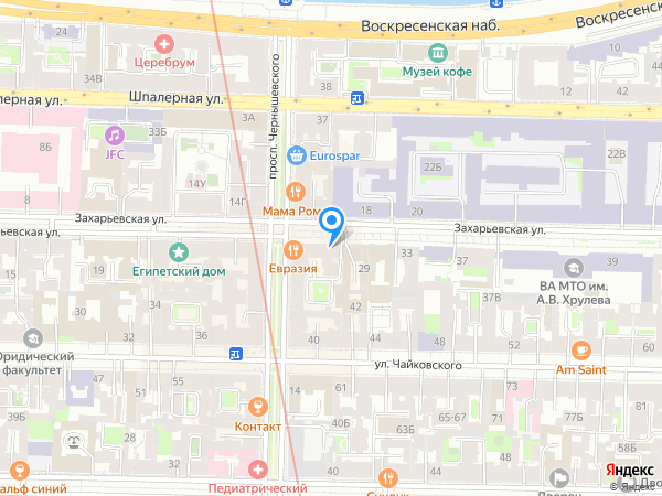 Валентино на карте