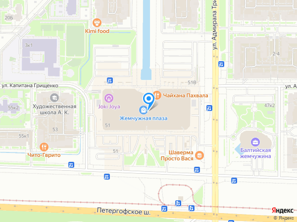 Cinnabon на карте