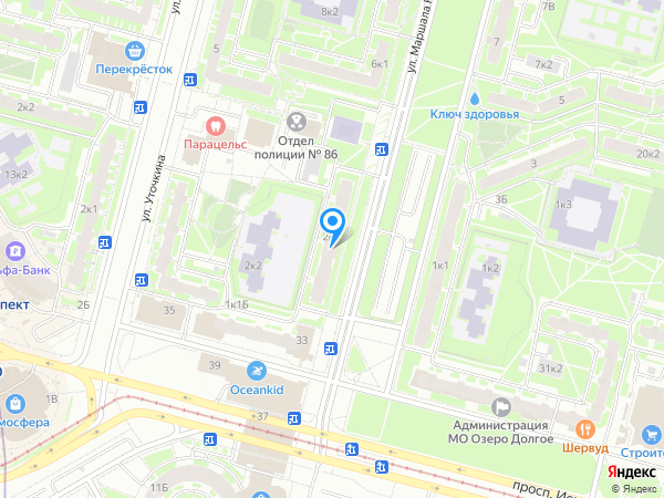 Детский сад 49, Приморский район на карте