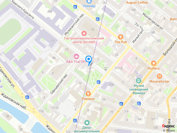 Манго на карте
