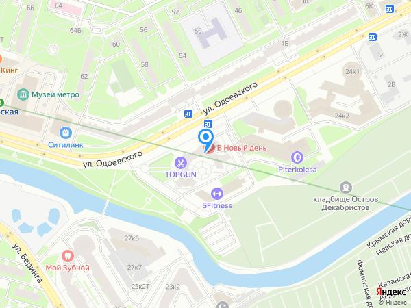 Клиника реабилитации “В НОВЫЙ ДЕНЬ” на карте