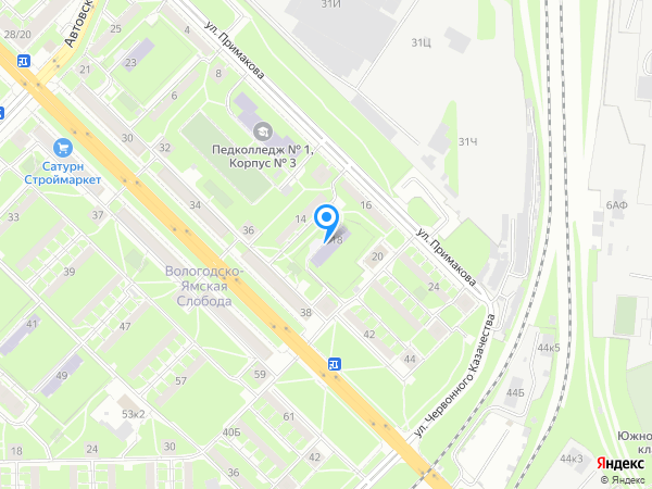 Детский сад 362, Кировский район на карте