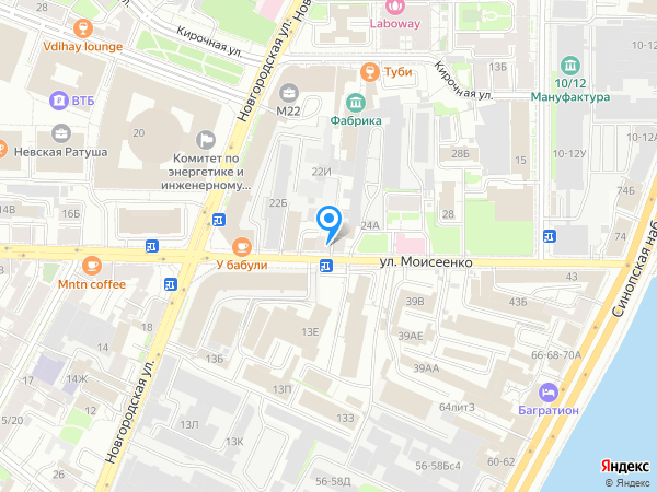 НЕВЗОРОВА И ПАРТНЕРЫ на карте
