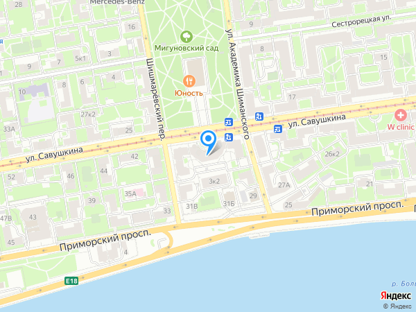 Институт красоты СПИК на карте