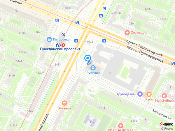 ACTIVE FITNESS CLUB на карте