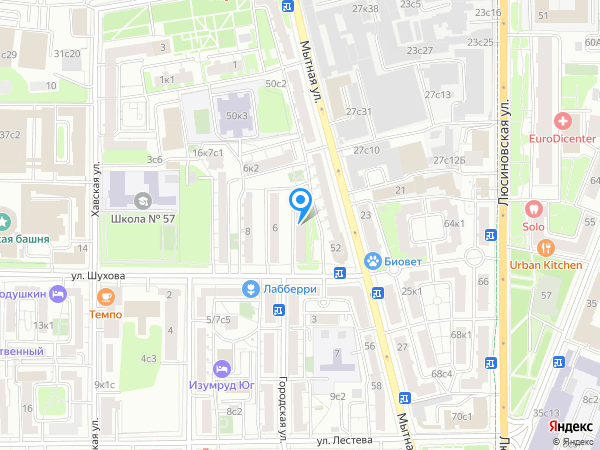 Олеси Дермичевой на карте
