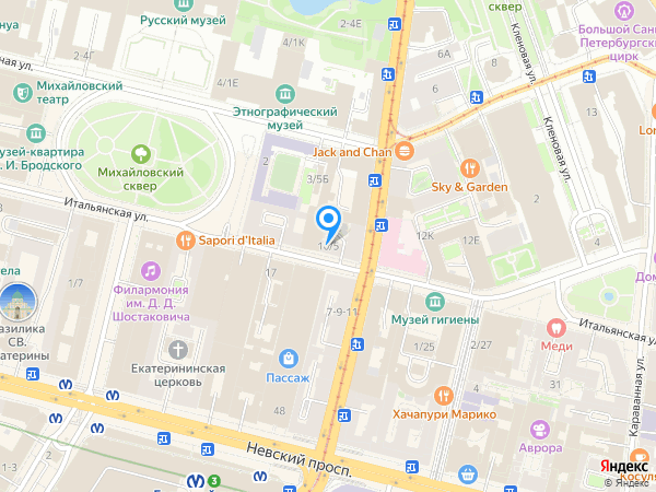 Little Italy на карте